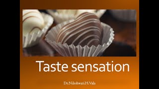 TASTE SENSATION PART  1 [upl. by Aicatsanna]