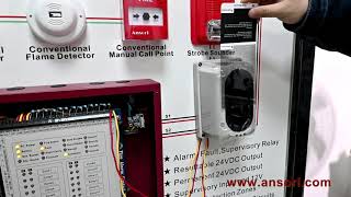 ANSORL ASIRBD Infrared Beam Smoke Detector Commissioning and Testing Video [upl. by Uwton]