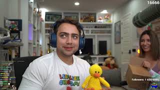 Mizkif gets gifted a Reckful Duck twitchclassic [upl. by Abigael]