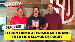 LEGION firma al primer mexicano en la liga mayor de rugby de los Estados Unidos [upl. by Ontina412]