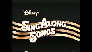 Disneys Sing Along Songs 1996 Promo B [upl. by Kare179]