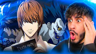 MY FIRST TIME WATCHING DEATH NOTE  Death Note Reaction [upl. by Attoynek]