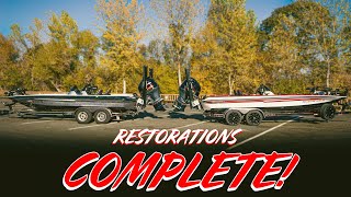 Bass Boat Restoration Complete Full build with rigging Rewire Repower and Electronics Tour [upl. by Stesha]