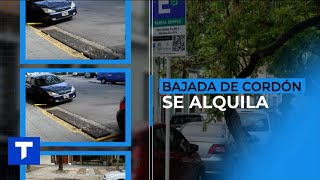 ¡BAJADA DE CORDÓN SE ALQUILA Una app que te permite estacionar en garages particulares [upl. by Cos]