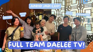 KENALIN TEAM DAELEE TV SEMUA ASISTENNYA JUNHO [upl. by Iztim]