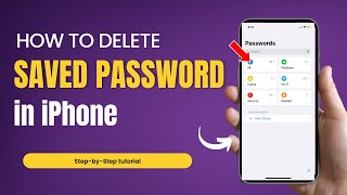 How to Delete Saved Password in iPhone [upl. by Partan177]