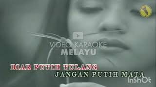 BIAR PUTIH TULANG  DINAMIK FULL KARAOKE [upl. by Emoraj]