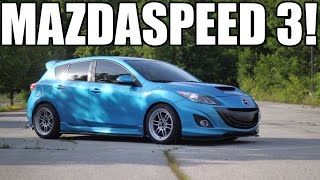 20102013 Mazdaspeed 3 with CPE Triton Catback and Corksport Stage 2 Power Intake Pure Sound [upl. by Llebana]