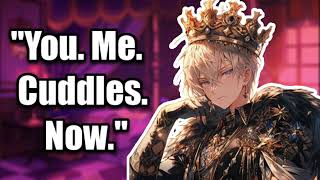 Your King Boyfriend Needs Hugs ASMR SweetWholesome [upl. by Learsi]