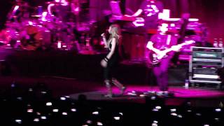 Avril Lavigne  Girlfriend Live Assago  Milano 2011  The Black Star Tour [upl. by Terrijo616]