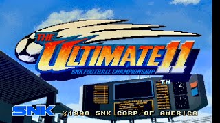 The Ultimate 11 SNK Football Championship 1CC Neogeo MVS QHD [upl. by Asiat372]