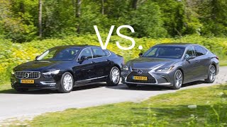 VOLVO S90 T8 Inscription VS Lexus ES300h 車室寧靜度與怠速分貝值實測 [upl. by Trefor]