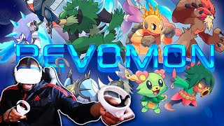 Revomon Gameplay  Pokémon in VR [upl. by Suoivatnom]