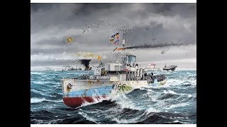 Revell 1144 HMCS Snowberry  Part 1 [upl. by Grand305]