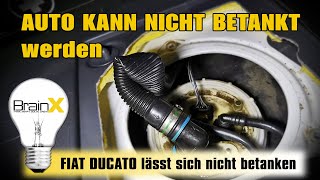 Problem beim Tanken nach Werkstattbesuch  Tankentlüftungssystem Fiat Ducato 250 [upl. by Rik926]