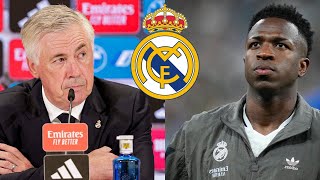 BONNE NOUVELLE POUR LE REAL MADRID  ANCELOTTI A TROUVÉ LA SOLUTION   DOMMAGE POUR VINI [upl. by Ela]