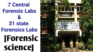 How many central and state forensic labs we have in India forensic science [upl. by Dean388]