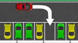 Simplified animated tutorial to Forward Parking [upl. by Kcirnek810]