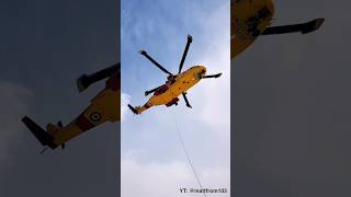 Up up and away Hoisting into a CH149 Cormorant helicopter [upl. by Kinnon]