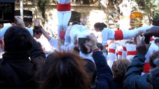 Human Castles Children  Castellers Barcelona [upl. by Frear442]