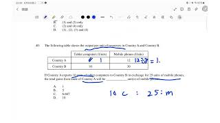 秒解DSE Econ Practice Paper MC Q40 [upl. by Tnomad534]