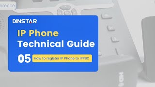 How to Register DINSTAR IP Phones to IP PBXs [upl. by Macario]
