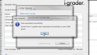 Iclicker Upload Grades [upl. by Secunda]