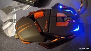 Cyborg MMO 7 Gaming Mouse By Mad Catz HandsOn Demo [upl. by Carmon]