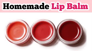 Homemade Lip BalmWithout Vaseline And BeetrootDIY Lip BalmHow To Make Lip BalmDIY LipistickDIY [upl. by Roshan754]