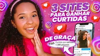 ✨VAZOU 3 SITES ENVIANDO CURTIDAS DE GRAÇA PARA O INSTAGRAM atualizado [upl. by Aicenod]