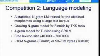 Speech recognition and retrieval using unsupervised subword language models [upl. by Lezti652]