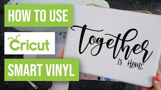 ✨ How To Use Cricut Smart Vinyl Permanent with your Joy Explore amp Maker 😁 [upl. by Notle]