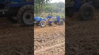 USHA Tractor Grader  Sonalika 65 Tiger  CRDI Engine  tractorattachments agriculturalmachinery [upl. by Baalbeer371]