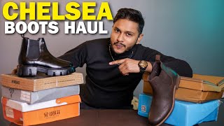 2024 UNBOXING  5 BUDGET CHELSEA BOOTS HAUL FOR MEN  WINTER BOOTS FOR MEN [upl. by Jezabelle]