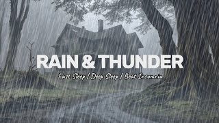 quotSleep Fast 💤 Beat Insomnia Now 😴  Relax in 3 Minutes with Soothing Rain Therapy BLACKSCREENquot [upl. by Myrtice]