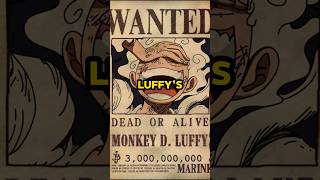 Why is luffy’s bounty lower than kaido onepiece oda luffy kaido [upl. by Eremehc]