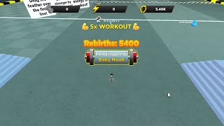 Noob To Pro In Roblox Strongman Simulator 0 To 1000000 Strength [upl. by Korb]