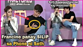 HULI sa AKTO Francine sa LIVE na TINITINGNAN ng PALIHIM ang GINAGAWA ni Seth sa PHONE  FRANSETH [upl. by Gearalt]