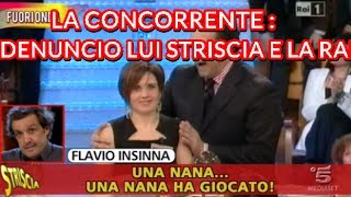 FUORI ONDA INSINNA INSULTA  LA CONCORRENTE DENUNCIA [upl. by Serilda581]