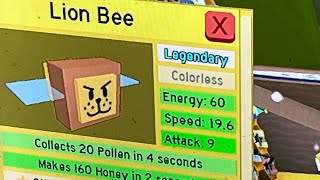 Bee swarm I hatched a legendary ￼ [upl. by Adierf]