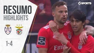 Highlights  Resumo Feirense 14 Benfica Liga 1819 28 [upl. by Llenoj]