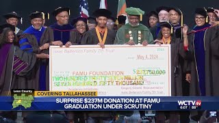 FAMU vice chair calls for public meeting ‘transparency’ after over 200 million donation [upl. by Ileak]