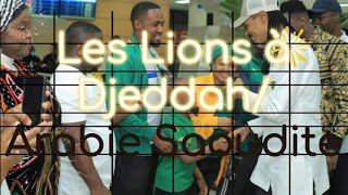 Les Lions indomptables sont à Djedsah pour CAN Côte d’Ivoire 2024 [upl. by Tnemelc539]