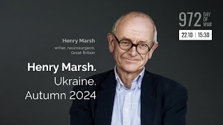 Henry Marsh Ukraine Autumn 2024 [upl. by Porte87]