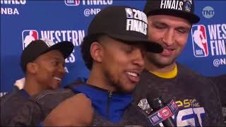 Nick Young Dont Want To Have An Interview But To Party After Game 7 Win WCF I Swaggy P On Swag Mode [upl. by Labana629]