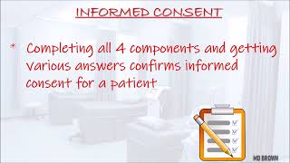 EASY MNEMONIC to assess INFORMED CONSENT and DECISION MAKING CAPACITY of patientsusmleplab step1 [upl. by Oliva]