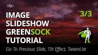 GreenSock Tutorial  How To Create A Simple Image Slideshow  Part 3 [upl. by Gelasius]