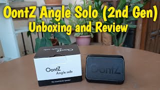 Oontz Angle Solo 2nd Gen Unboxing and Review [upl. by Yared]