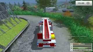 LS13 Feuerwehreinsatz der Feuerwehr Waldstetten [upl. by Haniraz632]