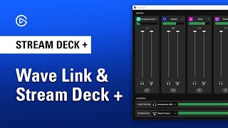 How to use Wave Link with Elgato Stream Deck [upl. by Nivek]